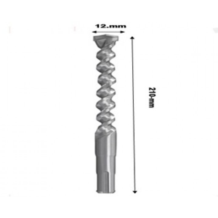 Fischer 531804 - Hammer Drill Bit SDS Plus II 12/160/210