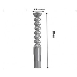 Fischer 531804 - Hammer Drill Bit SDS Plus II 12/160/210