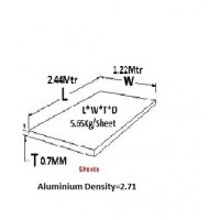 ALUM.SHEET MF, 1220 X 2440 X 0