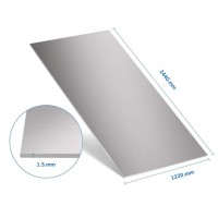 ALUM.SHEET MF, 1220 X 2440 X 1