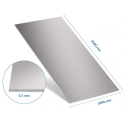 ALUM.SHEET MF, 1000 X 2000 X 0