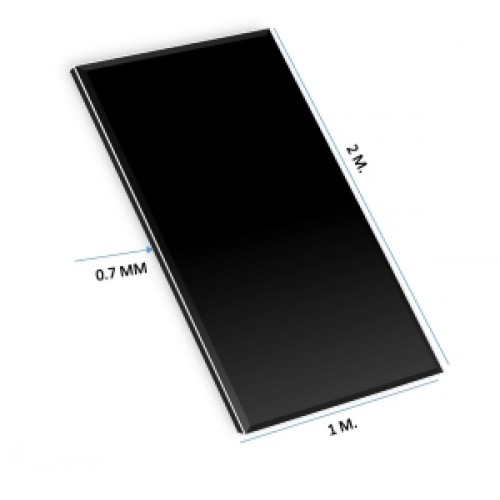 ALUMINIUM SHEET BLACK COLOR, 0