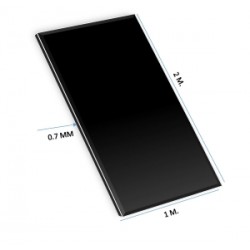 ALUMINIUM SHEET BLACK COLOR, 0