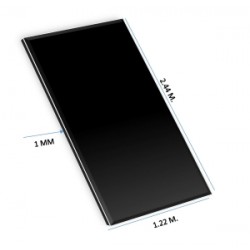 ALUMINIUM SHEET BLACK COLOR, 1