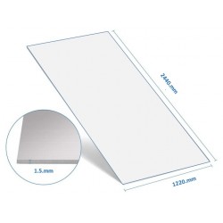 ALUMINIUM SHT 1.5mm X 1.22m X 