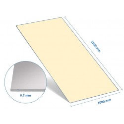 ALUMINIUM SHEET 0.7 MM 1M X 2M