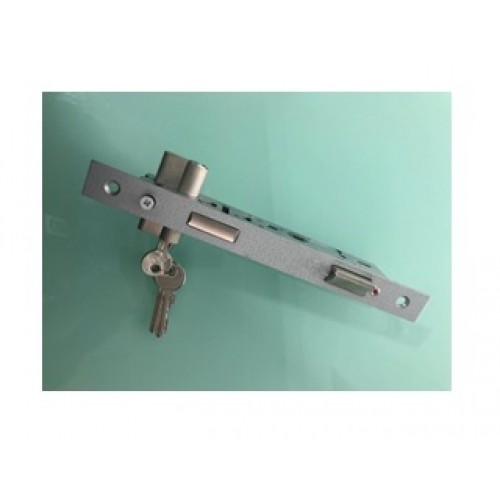 Latch Lock – Silver PTD Finish – Made in Germany – Brand: ASSA ABLOY