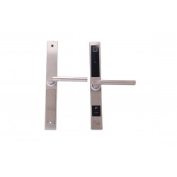Smart Lock F-602 for Swing Doors with EU Mortise System, Silver