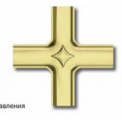 4-WAY CROSS WITH STAR CENTRE