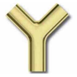 3-WAY CONNECTOR GOLD