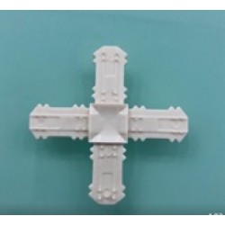 4-WAY CONNECTOR BIEGE RAL 1015