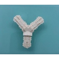 3-WAY CONNECTOR BIEGE RAL 1015