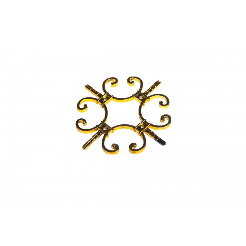 DECORATION FLOWER NO.1 GOLD 90