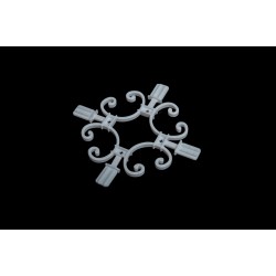 DECORATIVE FLOWER CHINA WHITE