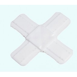 4-WAY CONNECTOR WHITE FOR DECO