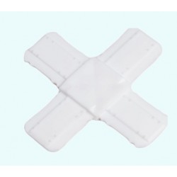 4-WAY CONNECTOR WHITE FOR DECO