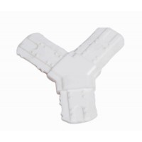 3-WAY CONNECTOR WHITE FOR DECO