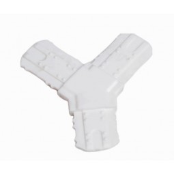 3-WAY CONNECTOR WHITE FOR DECO