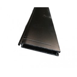 SHUTTER END SLATS BLACK L-6MTR