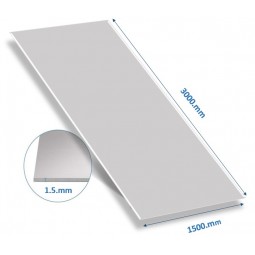 ALUM.SHEET MF, 1500 X 3000 X 1