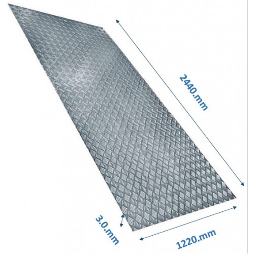 EMBOSSED ALUMINIUM SHEETS 1220