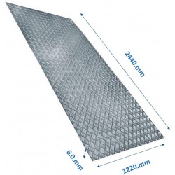 EMBOSSED ALUMINIUM SHEET 2440*