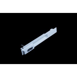 SLIDING HANDLE W/KEY WHITE