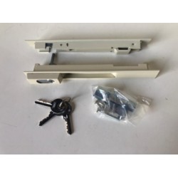 SLIDING HANDLE W/KEY BIEGE