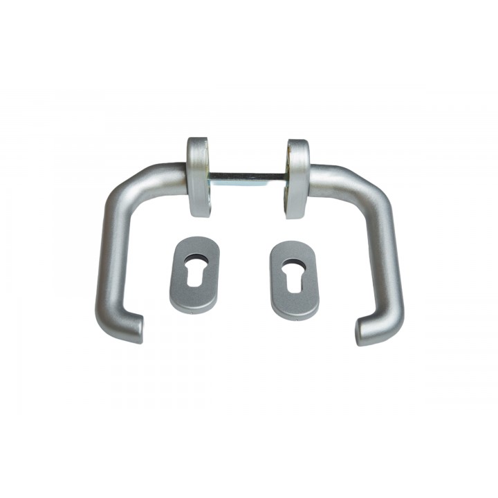 DOOR HANDLE DLCO SILVER,MODEL 