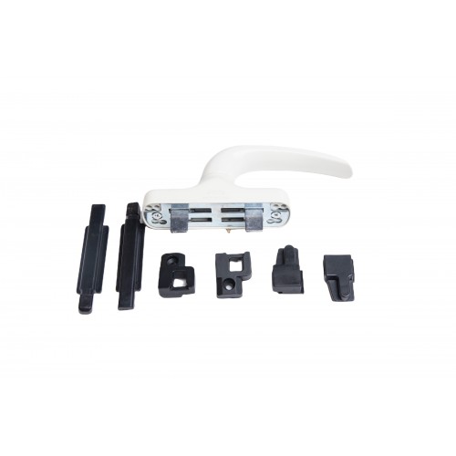 WINDOW HANDLE WHITE W/ACCS