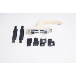 WINDOW HANDLE BIEGE W/ACCS