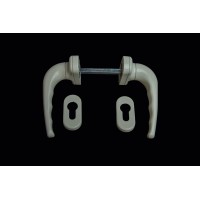 DOOR HADNDLE WHITE DL-813