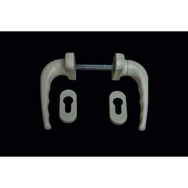 DOOR HADNDLE WHITE DL-813