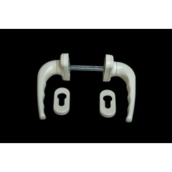 DOOR HADNDLE WHITE DL-813