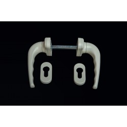 DOOR HADNDLE WHITE DL-813