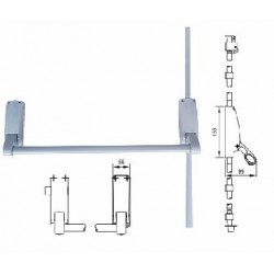 EMERGENCY PANIC DEVICE HANDLE 