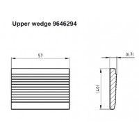 AR CGB 69S, UPPER ALU WEDGE