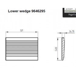 AR CGB 69S,LOWER WEDGE