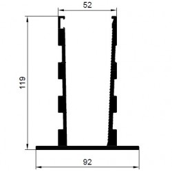 AR CGB 52 E ALUMIUM RAIL PROFI