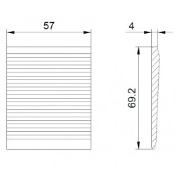 SCHUCO ALUM WEDGE AR CGB 55 U 