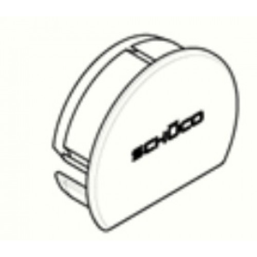 PLASTIC COVER ROUND TOP RAIL