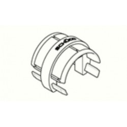 PLASTIC CONNECTOR ROUND TOP RA