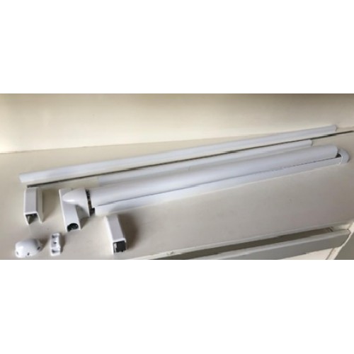 PANIC EXIT DEVICE HANDLE WHITE