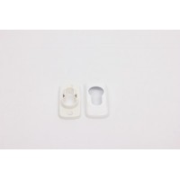 CYLINDER COVERING PLATE WHITE