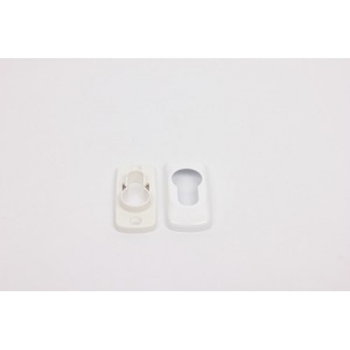 CYLINDER COVERING PLATE WHITE