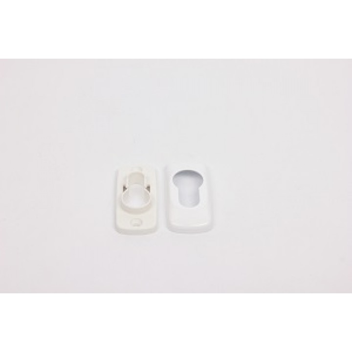 CYLINDER COVERING PLATE WHITE