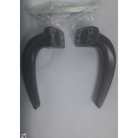 DOOR HANDLE BLACK RAL 9005