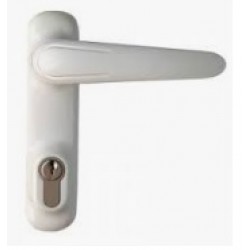 External Emergency Grip with Cylinder - FAPIM Oltre - White (9010) - Model 8568BS_32