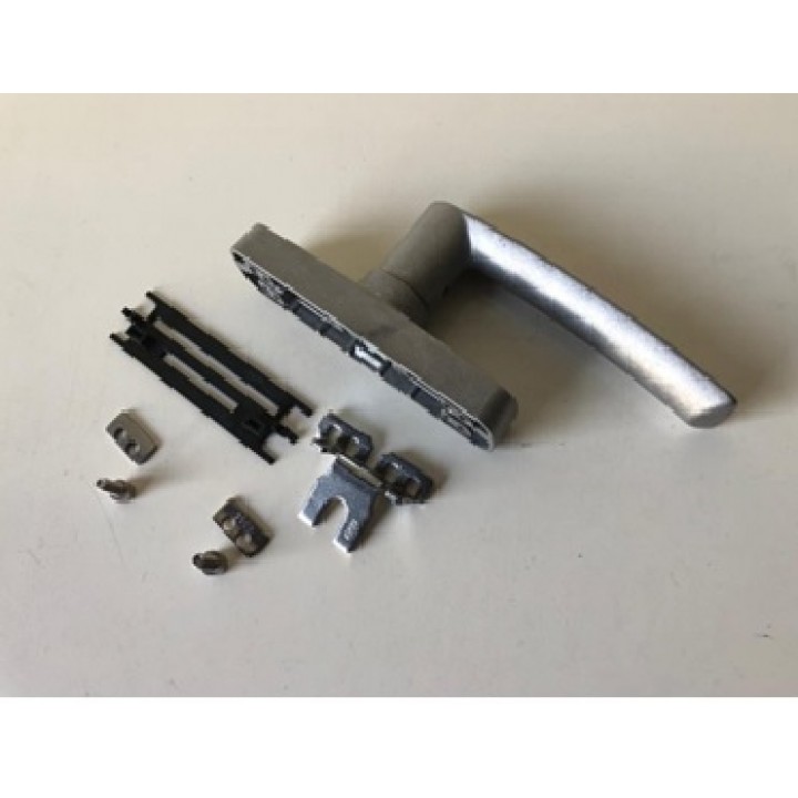 FAPIM GAU05A16 Paint Free Double Action Hinge Handle with Adjustable Strainer Gea 0530BI_G5 – Grey