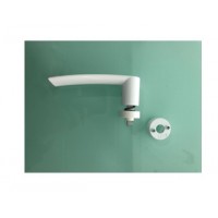 FAPIM Iris 0500A_32 Window Handle Set with Safety Mechanism – White (RAL 9010)